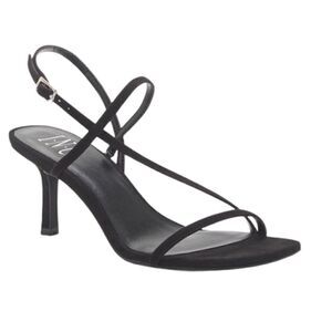 INC International Women’s Loreline Strappy Dress Sandals in the Size 9M in Black